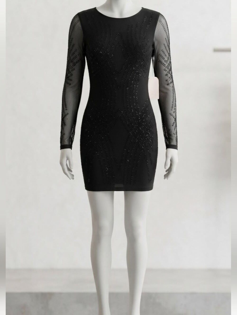 BLASHE MINI GEMSTONE BODYCON DRESS
